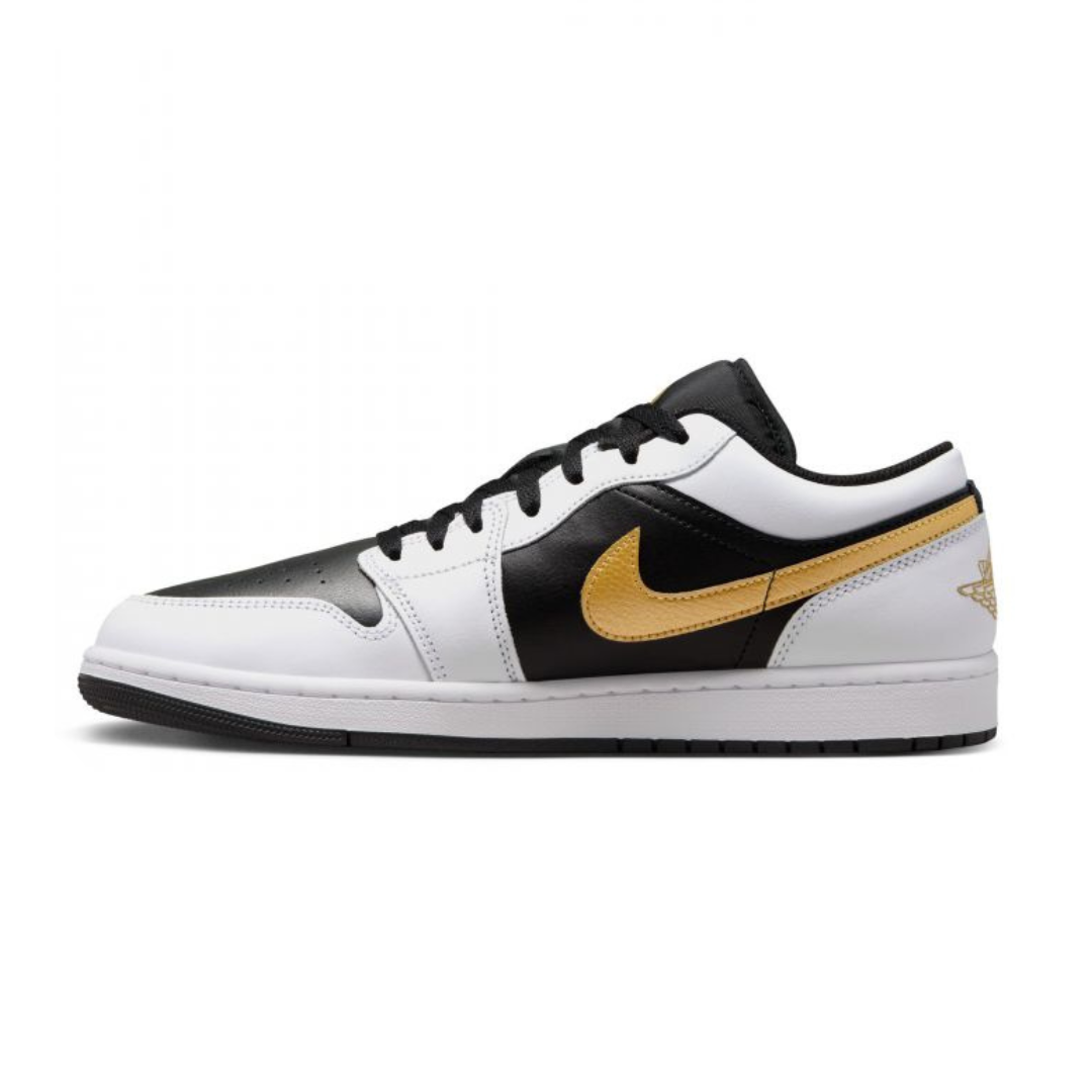 Nike Air Jordan 1 Low White / Black / Gold - Missing Box Lid