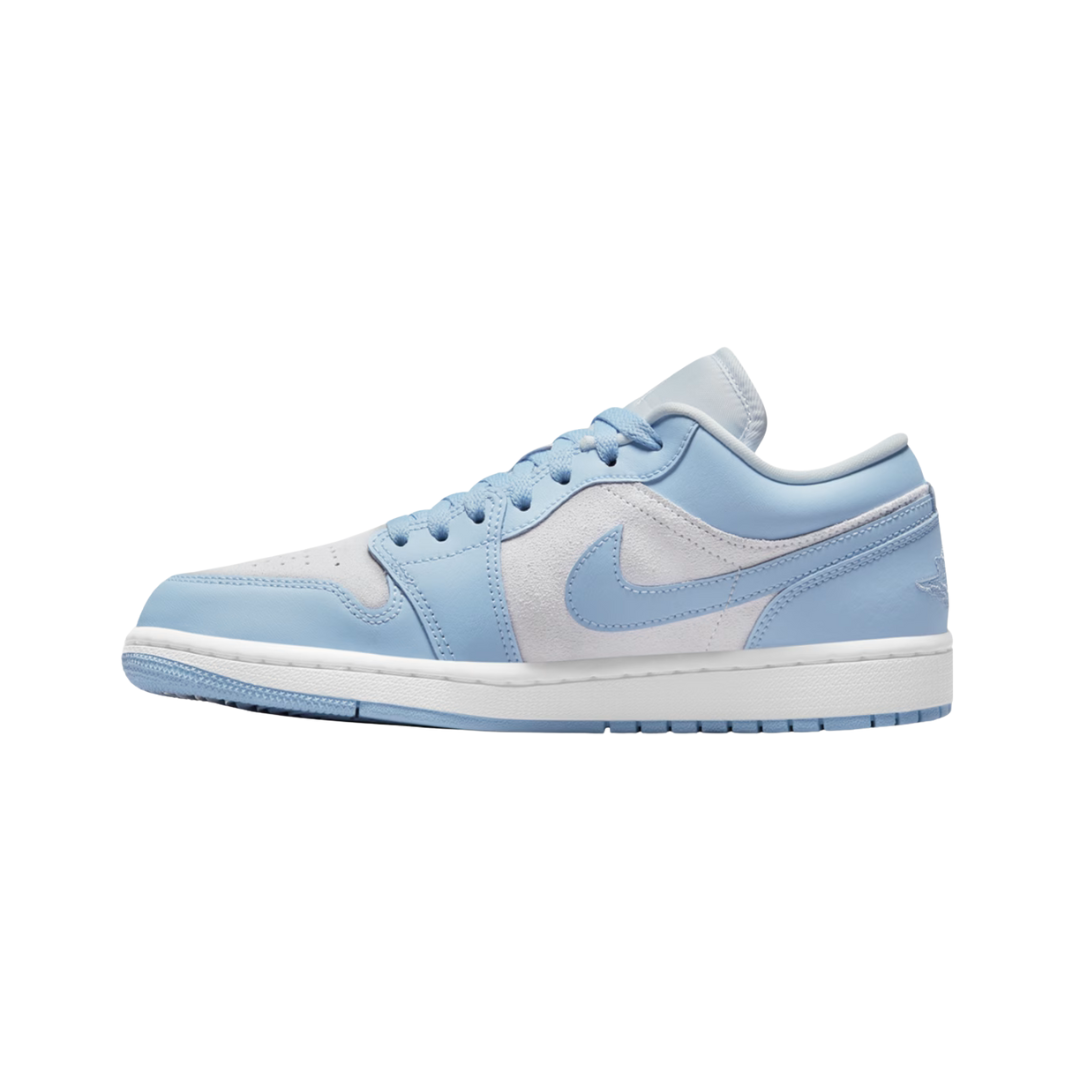 Nike Air Jordan 1 Low University Blue / Grey Suede - Missing Box Lid
