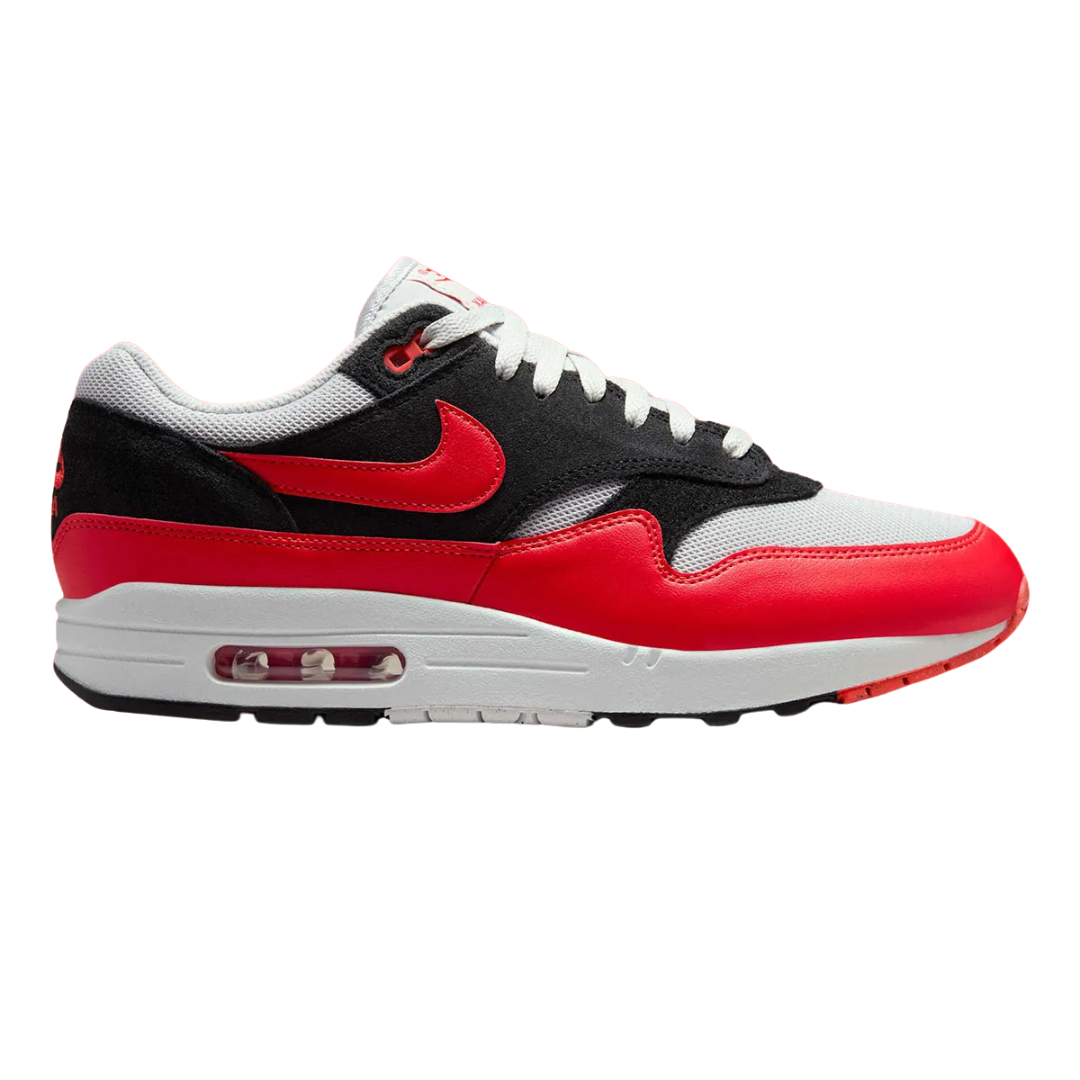 Nike Air Max 1 Essential Grey / Black / Red - Missing Box Lid