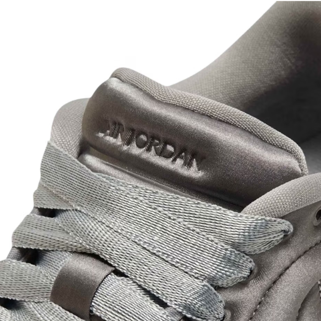 Nike Air Jordan 1 Low Method Of Making Satin Grey - Missing Box Lid