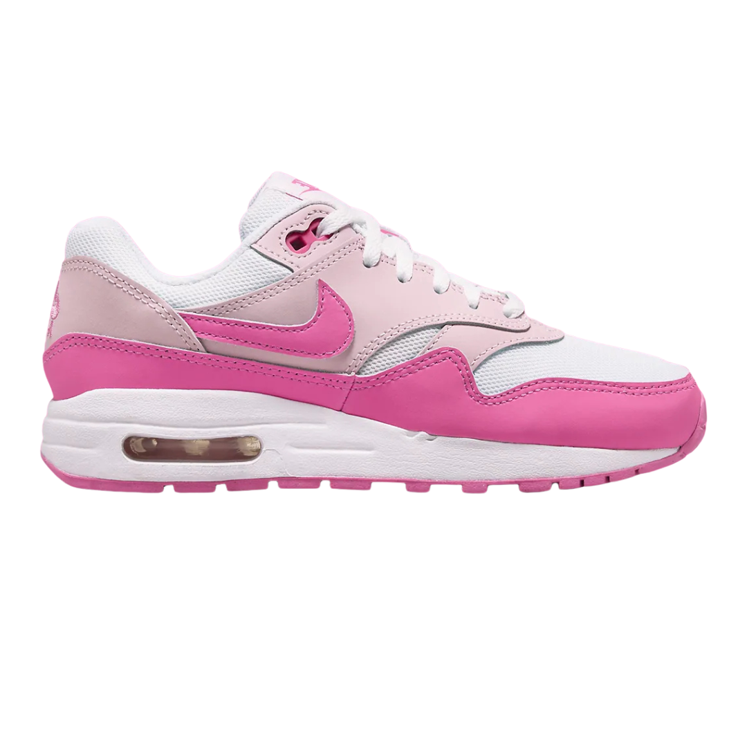 Nike Air Max 1 GS White / Playful Pink