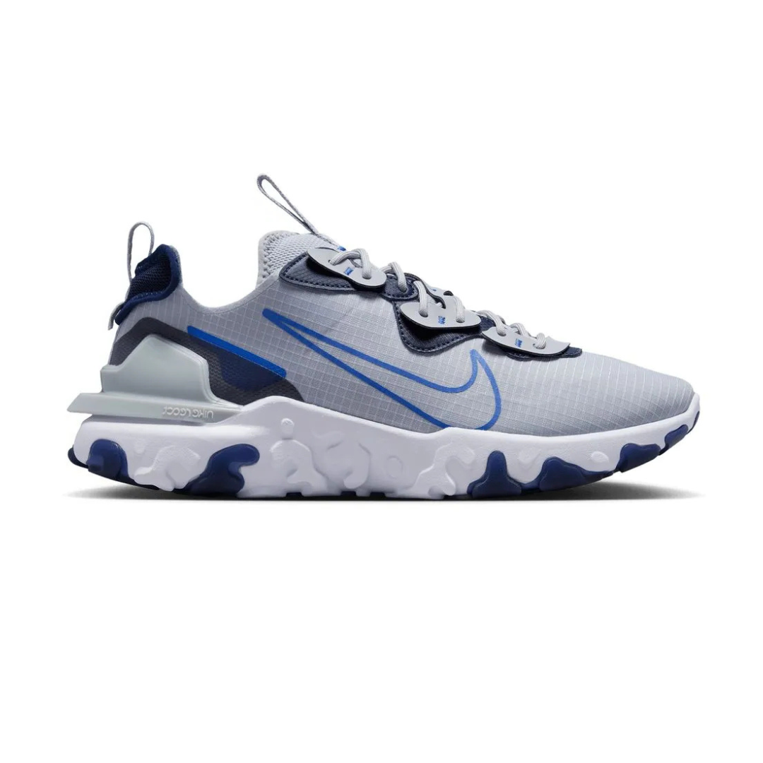 Nike React Vision Grey / Blue / White - Missing Box Lid