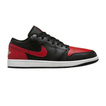 Nike Air Jordan 1 Low Black / Varsity Red - Missing Box Lid