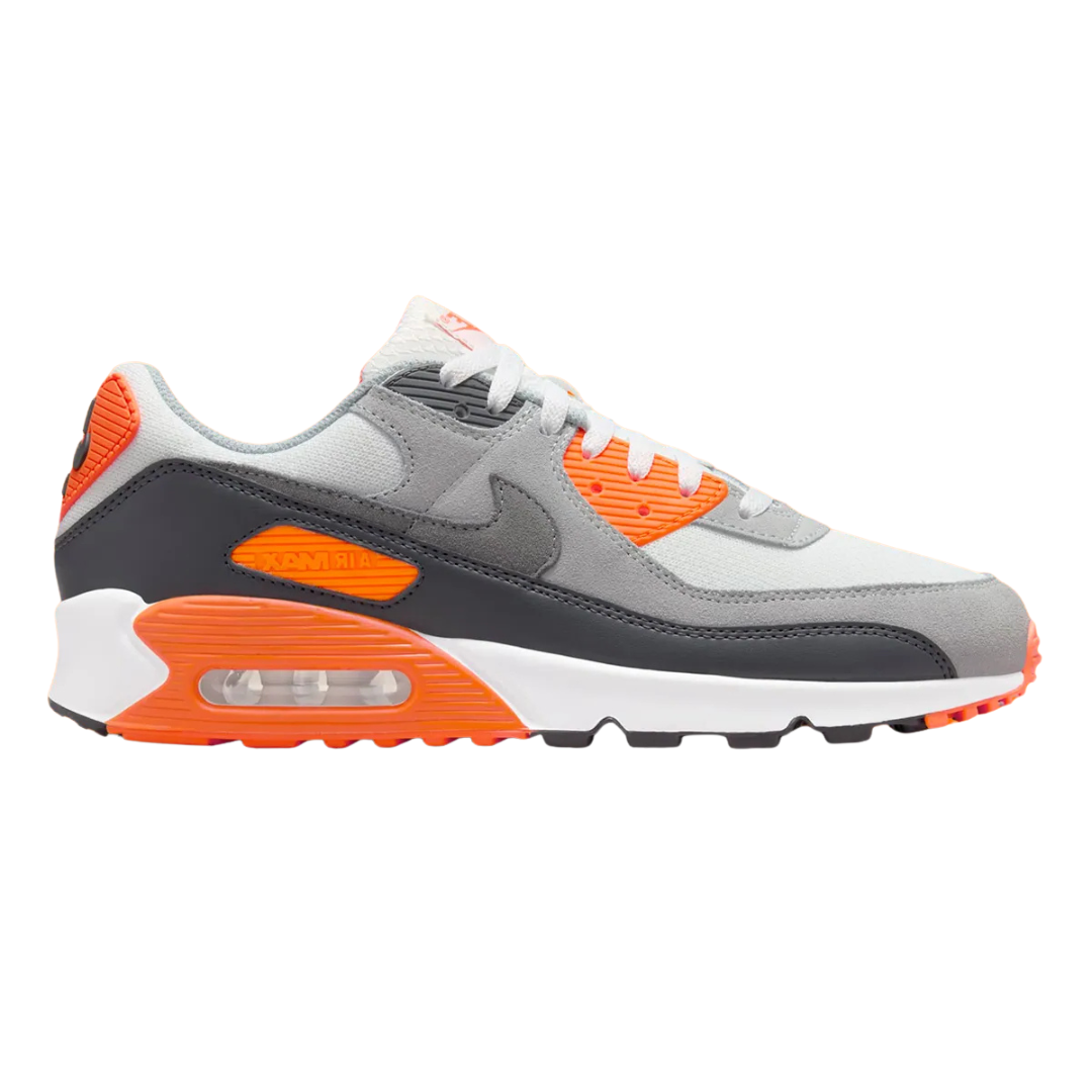 Nike Air Max 90 White / Grey / Orange / Black