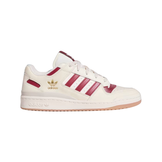 Adidas Forum Low CL Off-White/Bordeaux/Gold